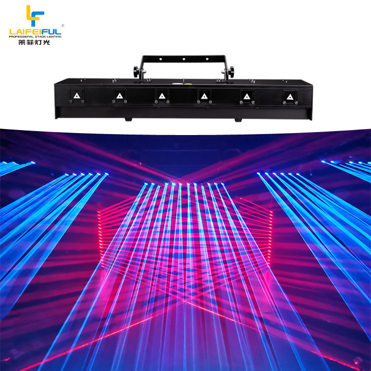 2023 Newest 18W Full Color Animation Laser Show Projector Disco Dj Laser Bar Light 3D Laser Projector