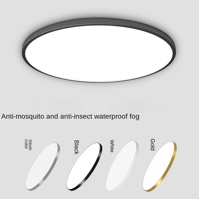 Led Three Anti - Light Ceiling Light Waterproof, Dustproof, Moisture-proof Modern Balcony Bedroom Porch HUchenware Ceiling Light