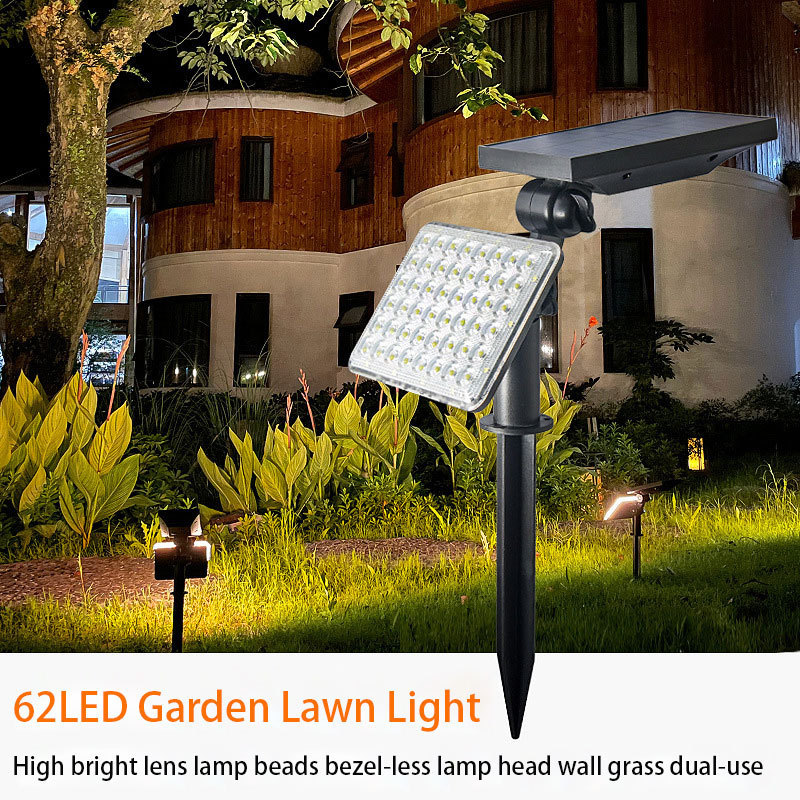 Solar outdoor decorative lights wall hanging patio lighting garden shine tree landscape insert ground lawn lamp