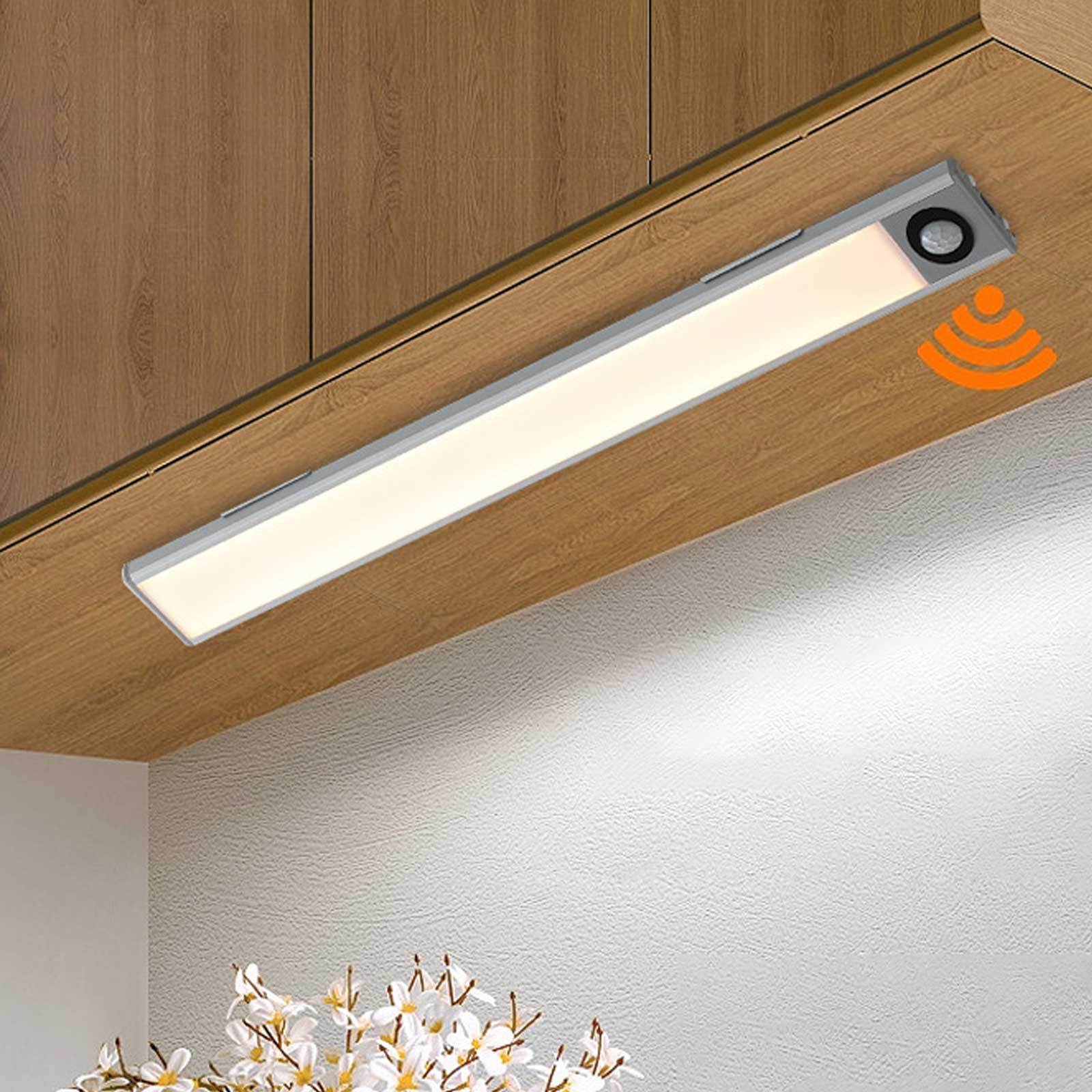 Charge Wireless LED Motion Sensor Under Cabinet Lights for Cupboard Bedroom Wardrobe Closet Indoor Night Light 20 60cm