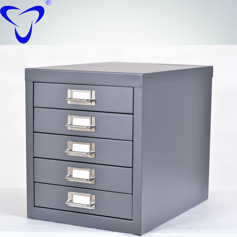 Factory direct sale Metal mini desktop cheap small storage office filing cabinet steel mini drawer filing cabinet on desk