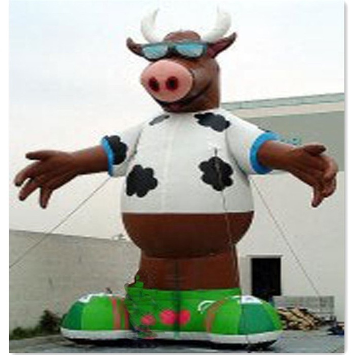 Outdoor Event Party Giant Inflatable Cow Customized Cool Cow Inflatable For Event L131