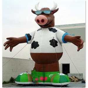 Outdoor Event Party Giant Inflatable Cow Customized Cool Cow Inflatable For Event L131