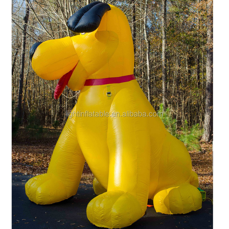 Light Event giant outdoor dog costumes Hot sell inflatable dog Animal balloon H709