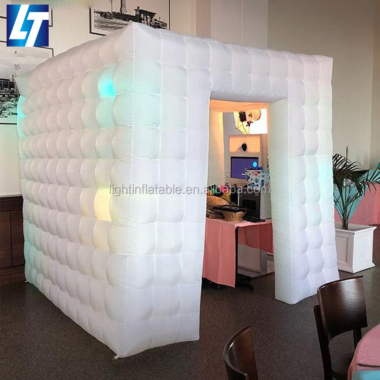 Giant led marquee light tent carpas inflables for advertising event