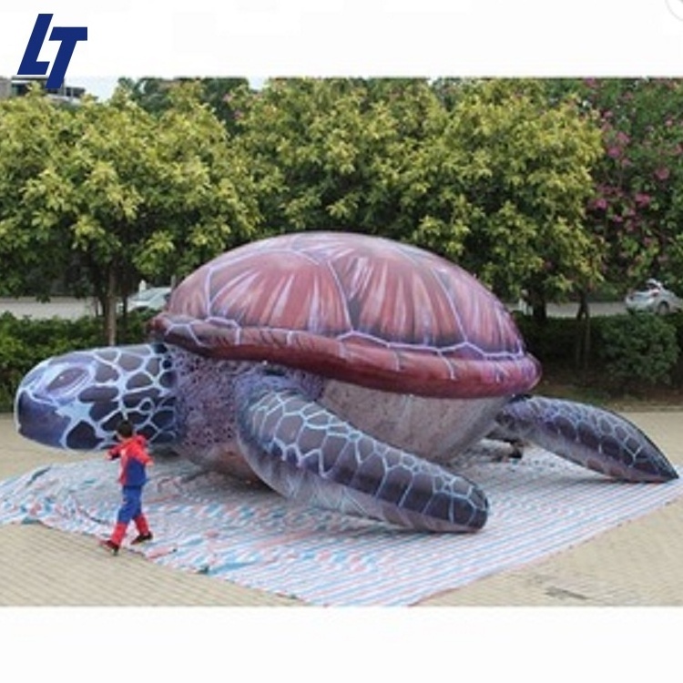 Light Advertising inflated turtle costume Giant ocean animal decoration Inflatable turtles H963