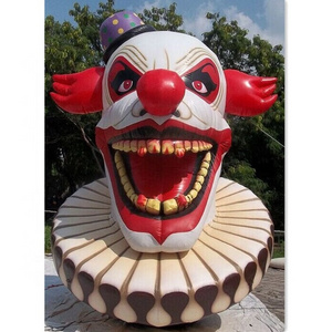 3m Halloween Event Clown Inflatable Customized Scarty Inflatable Clown For Event L43