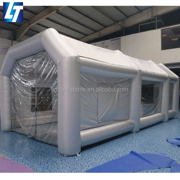 Giant Factory Custom Sprayer Booth Inflatable Car Cover Workshop Waterproof