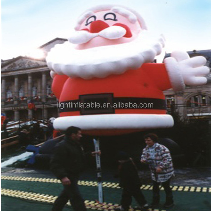 Light Customized Santa inflatable Outdoor inflatable decoration Blow up Claus balloon H767