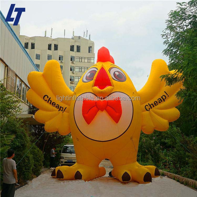 Costume chicken  decorative inflatable rooster Giant outdoor inflatable turkey H277