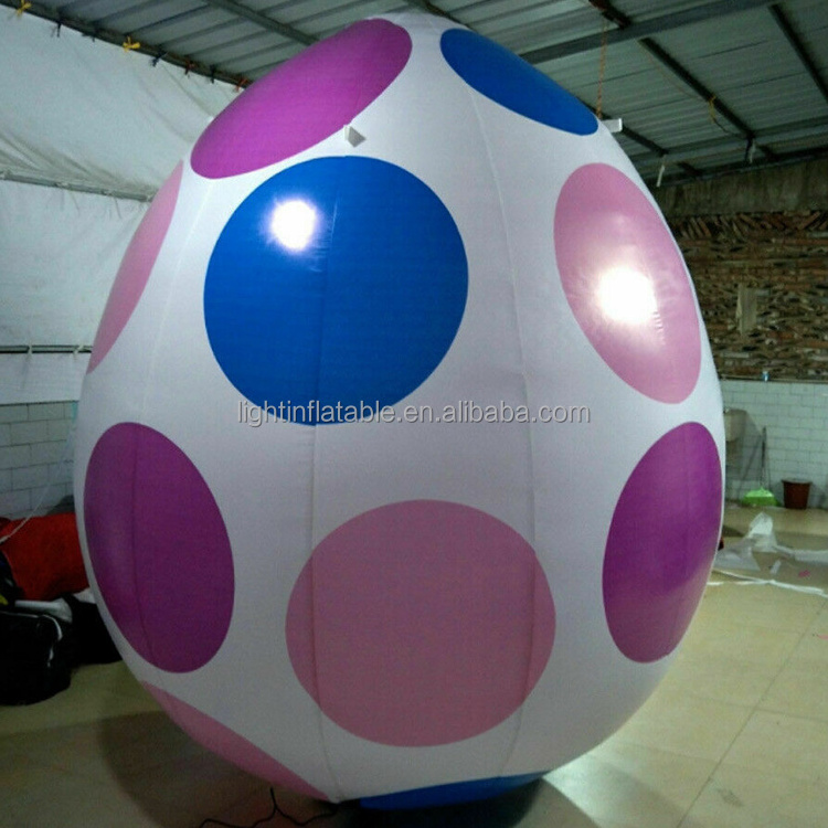 Light Easter decoration Inflated Easter costume Giant egg balloon H890