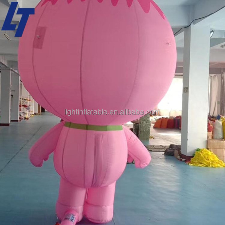 Light Inflatable peach model Inflatable fruit giant inflatable Attractive outdoor fruit H079