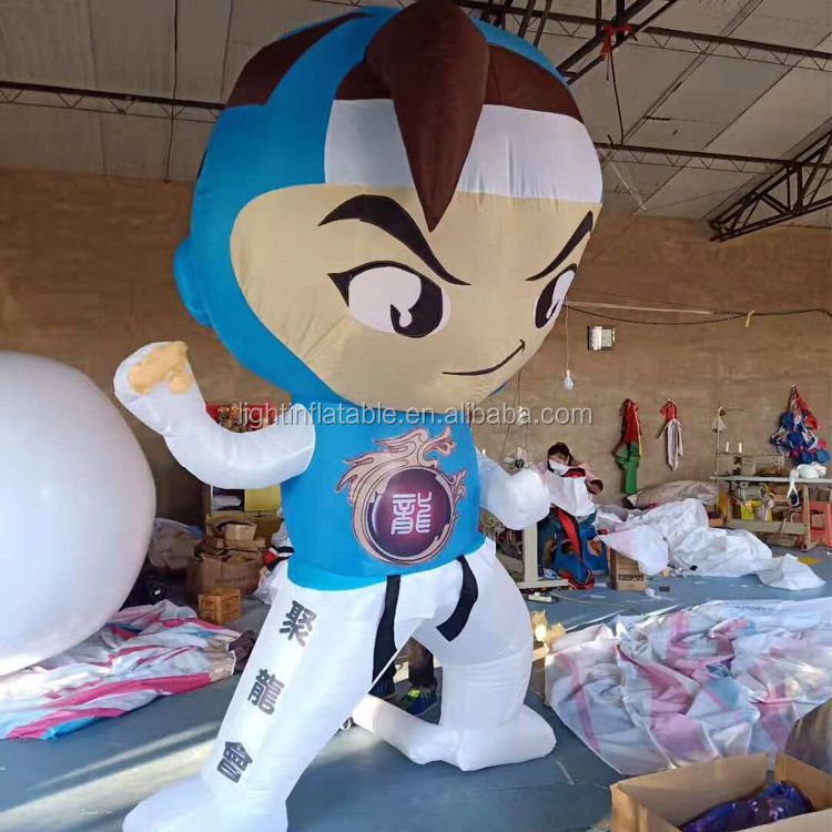 Light inflatable Taekwondo doll  Human Inflatable for sale H070