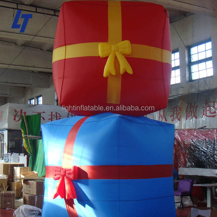 Giant led light inflatable Christmas house for decoration