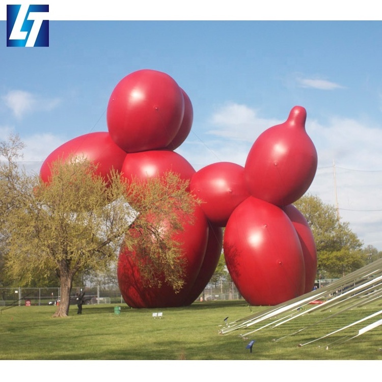 Light Event inflatable dog costume Holiday adornment Outdoor dog cartoon H713 Dog shaped balloon inflatable