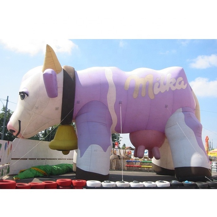 Outdoor Event Party Giant Inflatable Cow Customized Cool Cow Inflatable For Event L131