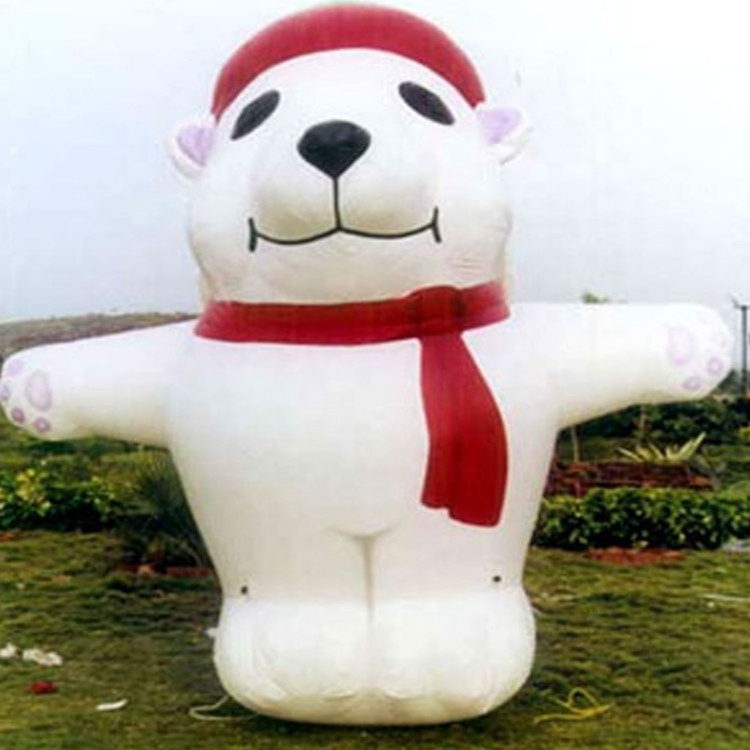 Light Cartoon blow up bear costume Giant inflatable polar bears Giant costume bear H779