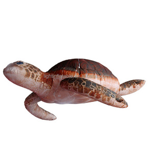 Light Advertising inflated turtle costume Giant ocean animal decoration Inflatable turtles H963