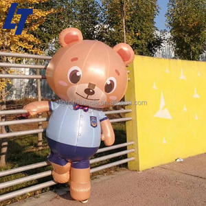 Light Cartoon bear inflatable Attractive inflatable bears Giant decorative inflatable bear H251