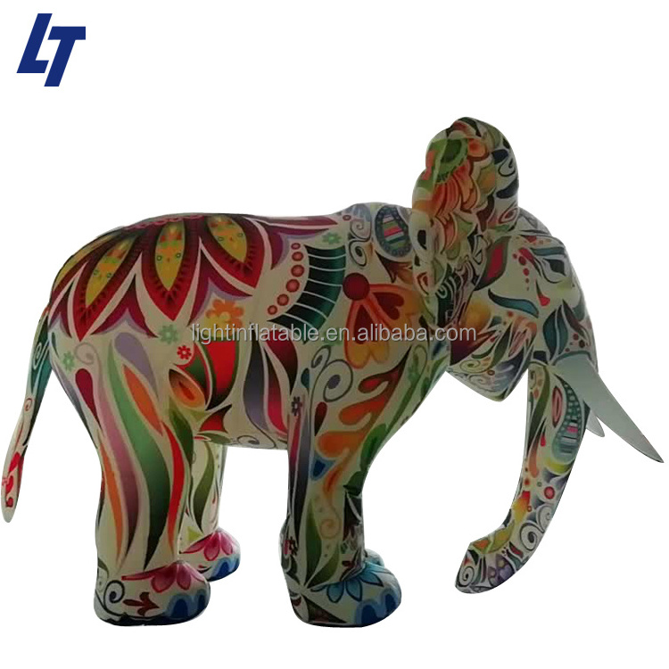 Light Giant advertising inflatable animal elephant Festival inflatable elephant with led lighting H256