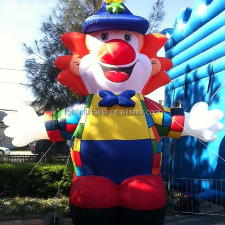 Light Giant inflated clown for sale Advertising funny clown Factory direct price inflatable H656