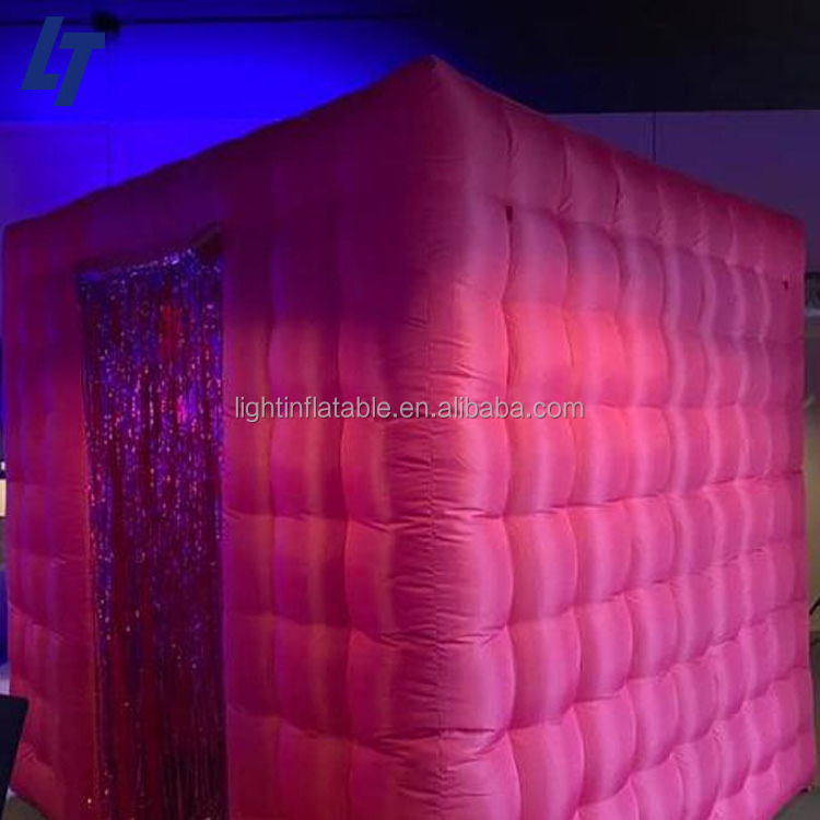 Giant led marquee light tent carpas inflables for advertising event