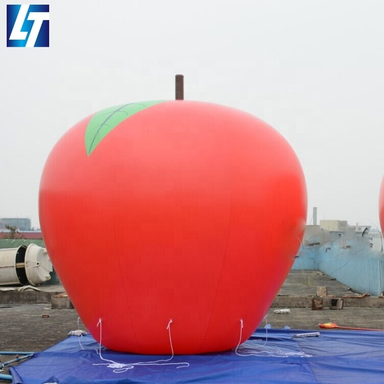 Giant sweet air fruit model customized inflatable lemon for advertisement