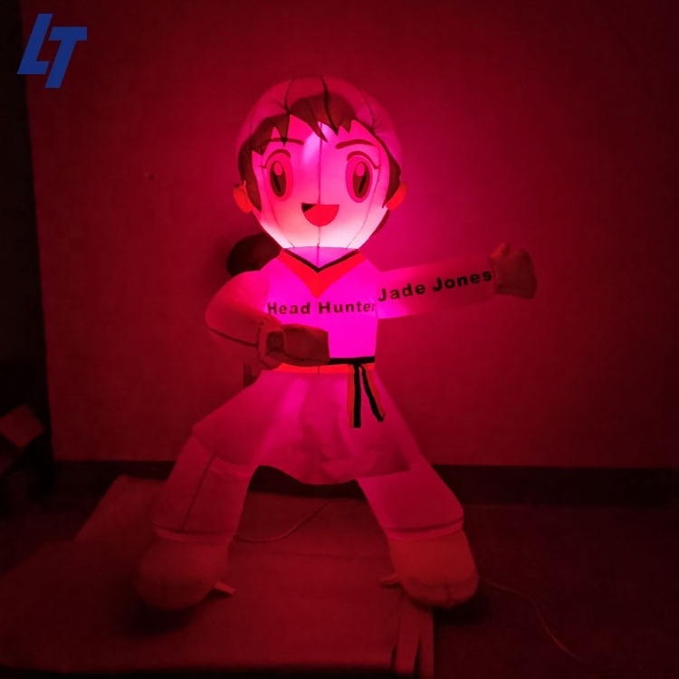 Light inflatable Taekwondo doll  Human Inflatable for sale H070