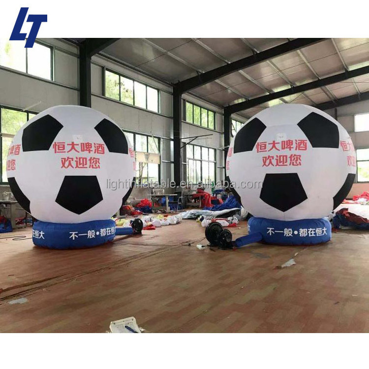 Light Giant football inflatable Outdoor inflated adornment Advertising ball H801