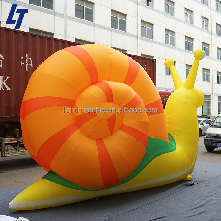 Light Snail balloon costume Blow up inflated snails Outdoor decorative inflatable  H873