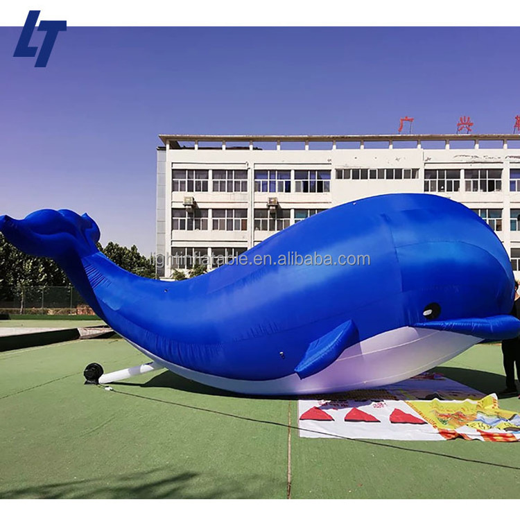 Light inflatable dolphin Inflatable ocean animal Giant advertising dolphin H031