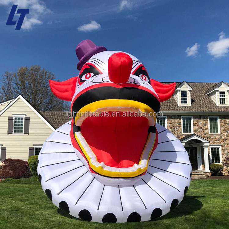 3m Halloween Event Clown Inflatable Customized Scarty Inflatable Clown For Event L43