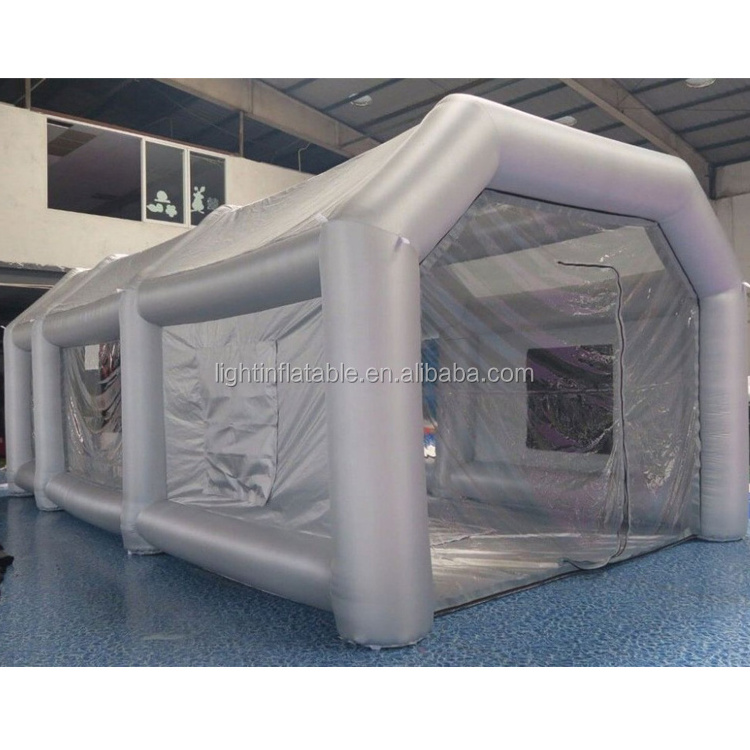 Giant Factory Custom Sprayer Booth Inflatable Car Cover Workshop Waterproof