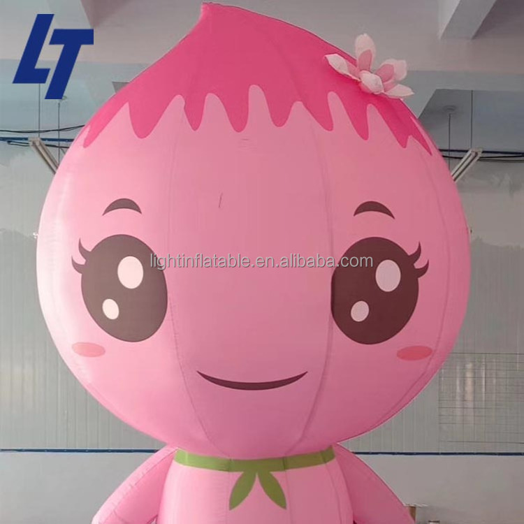 Light Inflatable peach model Inflatable fruit giant inflatable Attractive outdoor fruit H079