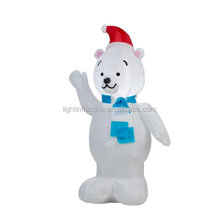 Light Cartoon blow up bear costume Giant inflatable polar bears Giant costume bear H779