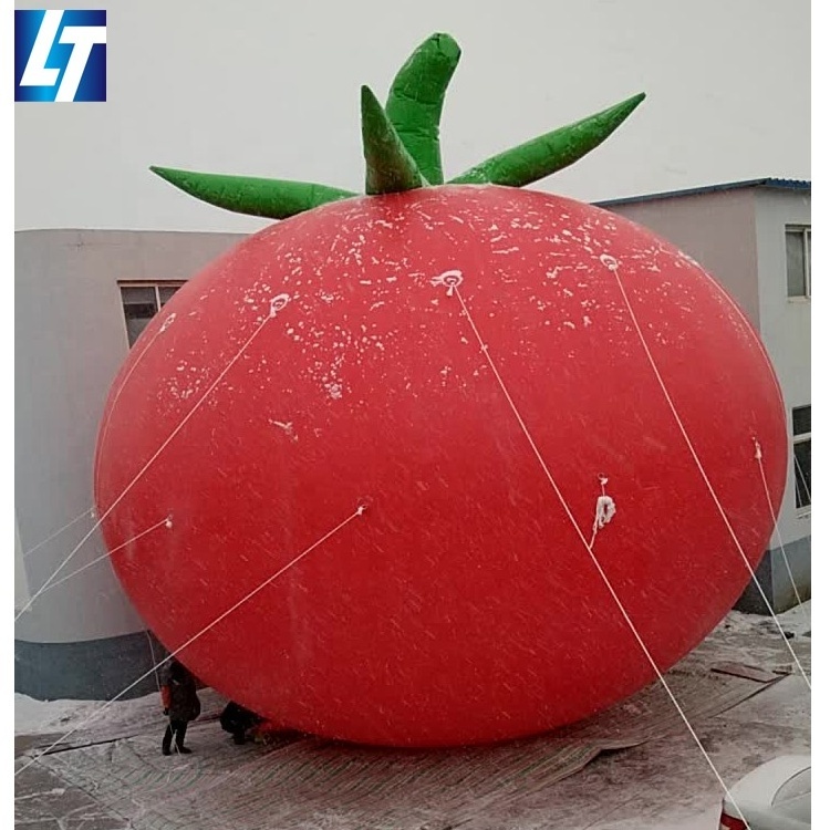 Giant sweet air fruit model customized inflatable lemon for advertisement