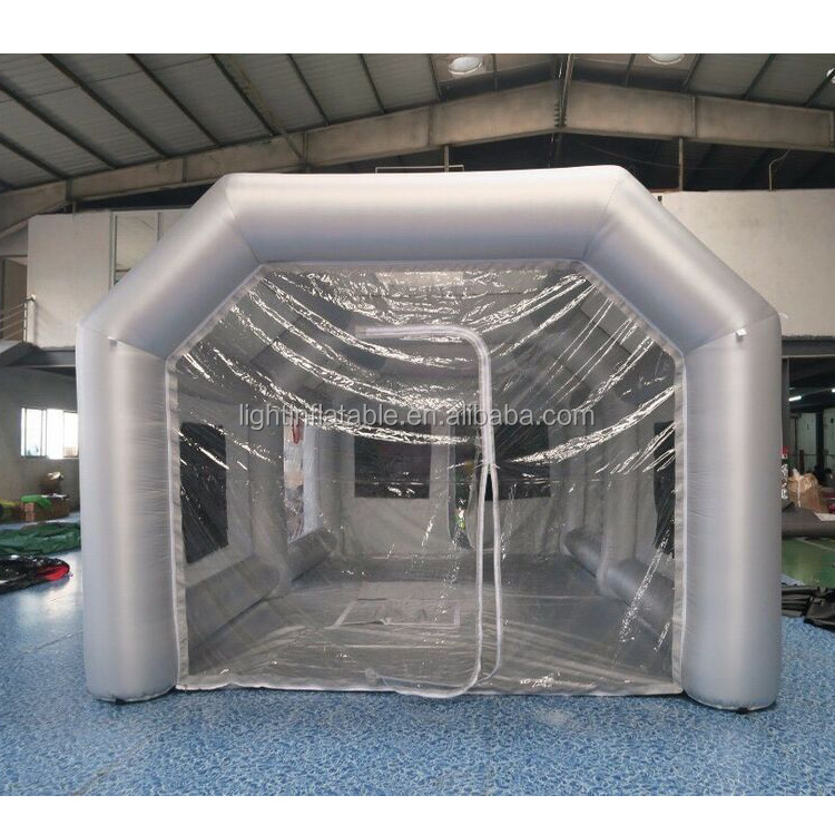 Giant Factory Custom Sprayer Booth Inflatable Car Cover Workshop Waterproof