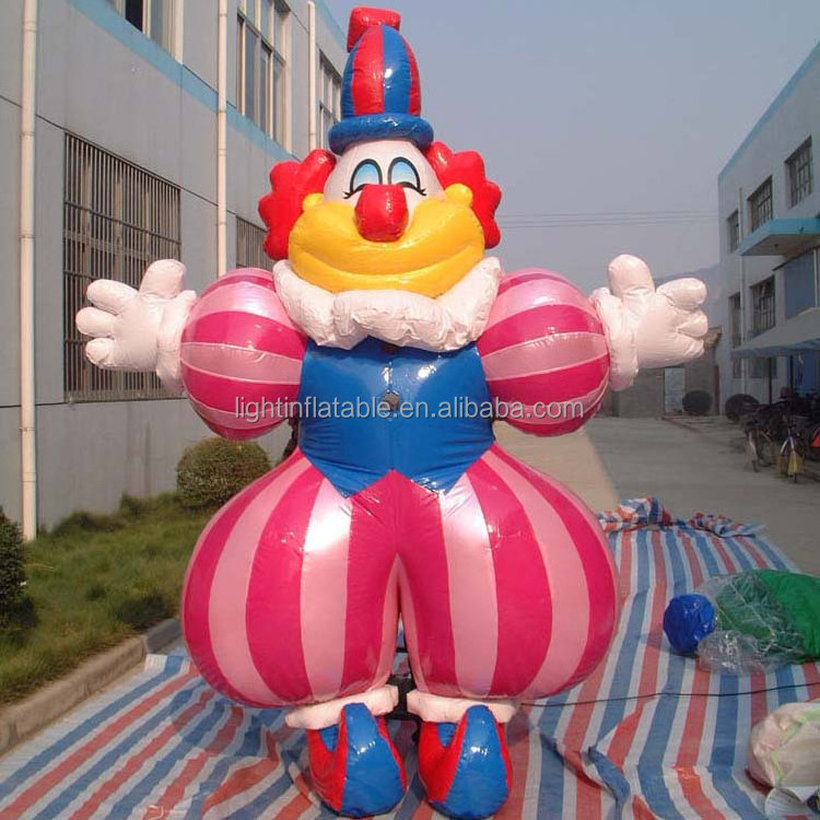 Light Giant inflated clown for sale Advertising funny clown Factory direct price inflatable H656