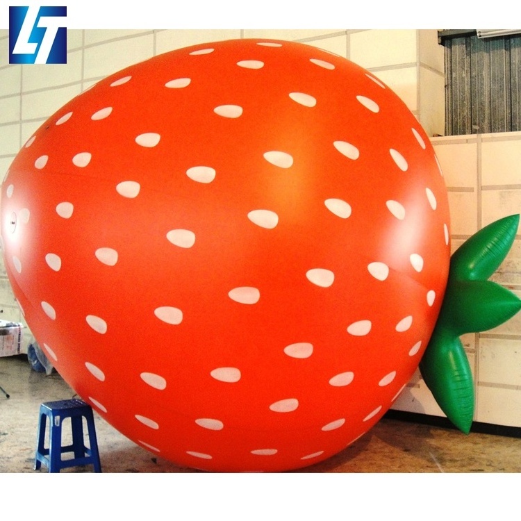 Giant sweet air fruit model customized inflatable lemon for advertisement