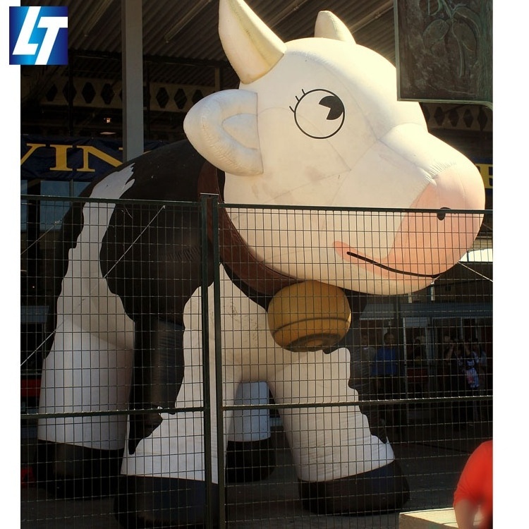 Light Attractive inflatable cow Cartoon dairy cow inflatable costume Giant inflatable advertising H517