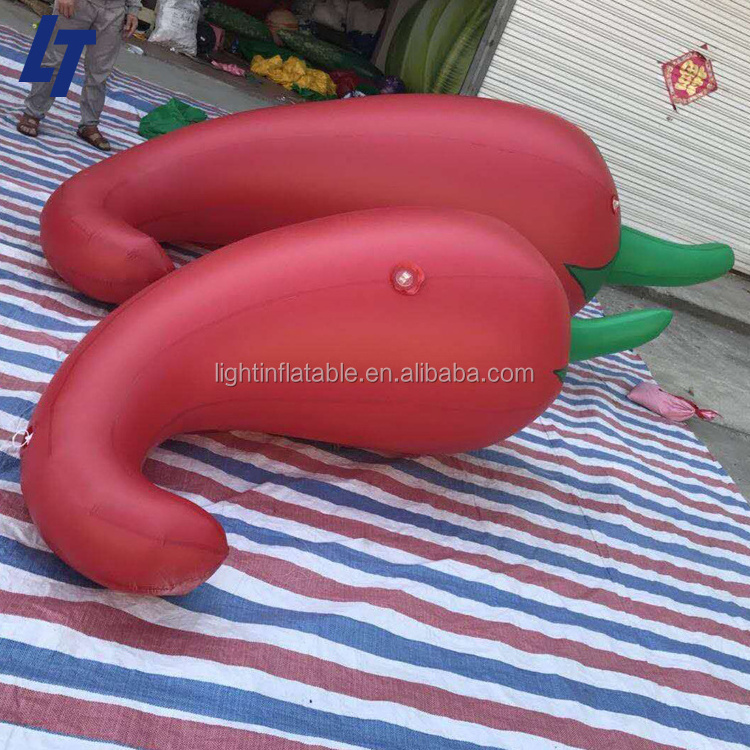 Light Inflatable vegetables Inflatable costume Simulated inflated eggplant H907