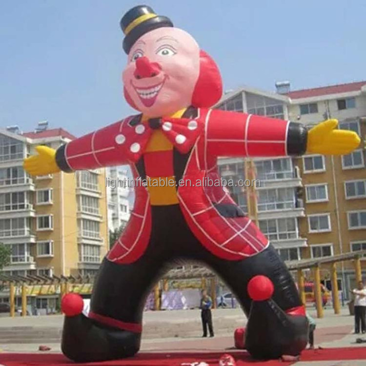 Light Giant inflated clown for sale Advertising funny clown Factory direct price inflatable H656