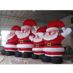 Light Giant inflatable Christmas Santa Decorative inflatable Claus H769 Standing Santa Claus