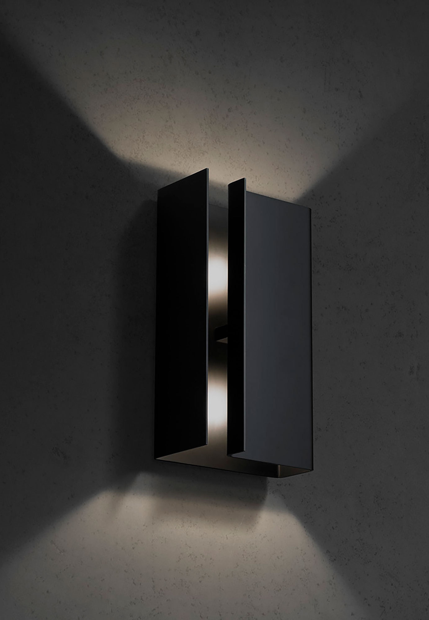 Modern Vintage European Black Bronze Copper Wall Mounted LED Sconce Fixtures For Stairway Entrance