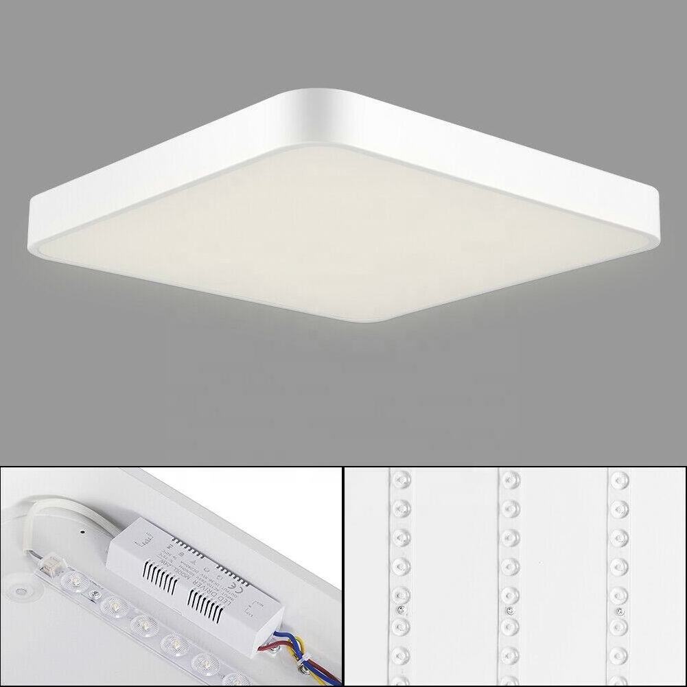 Modern Square Round LED Ceiling Light for Living Room Indoor China Round 24W 36W 48W 72W 96W 120W Decoration Led Ceiling Light