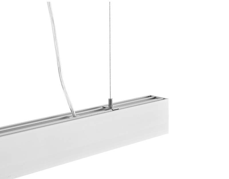 Low Price Cold White Light Aluminum Profile LED Pendant Lighting With Microprismatic Cover