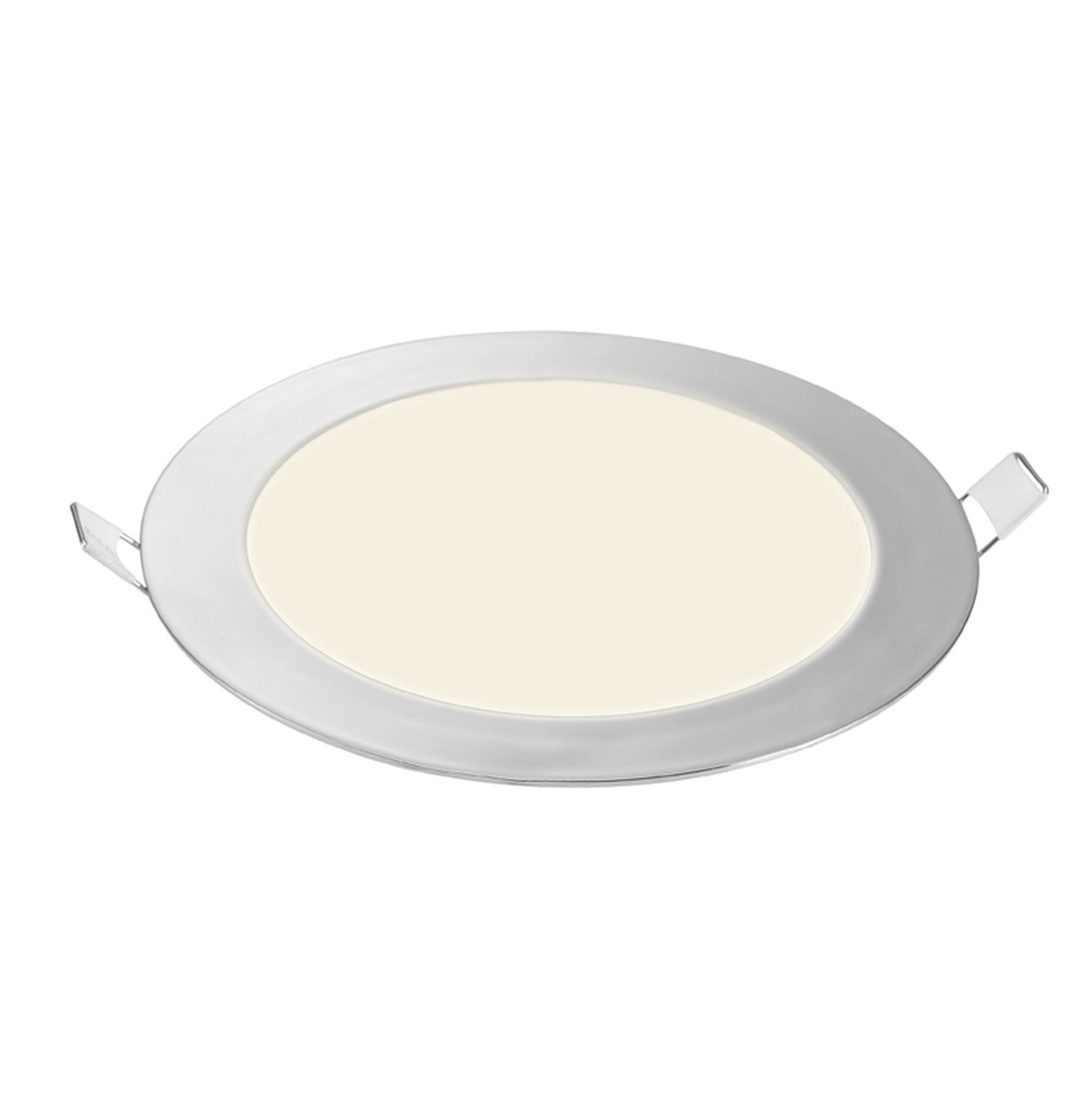 Factory Price Indoor Lighting Recessed Mounted craft Round Led Panel Light For Library Ceiling