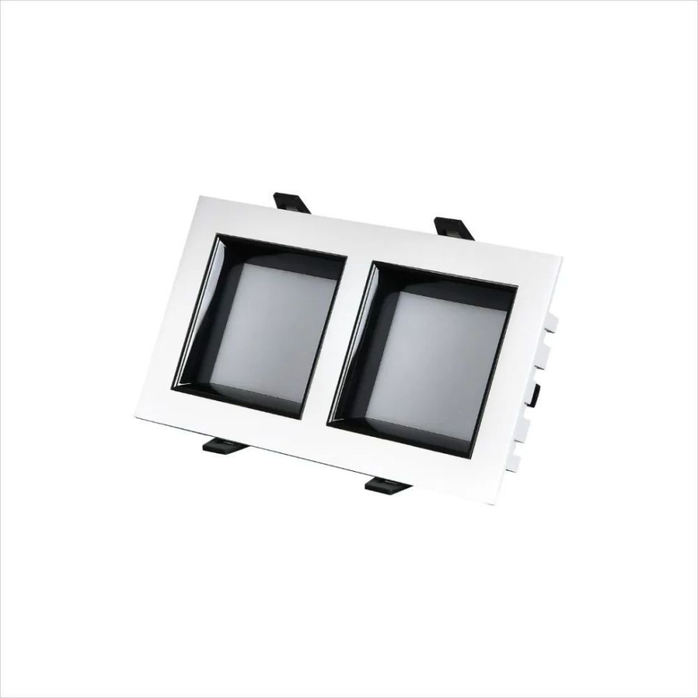 Square White Down Light Fixture LED Lighting Trimless LED Modern Downlight for Project Solution