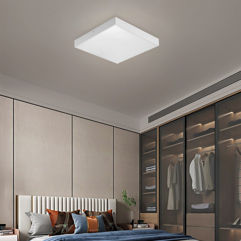 24w frameless led pane light led ceiling round led panel light ceiling panel surface mounted led light for home