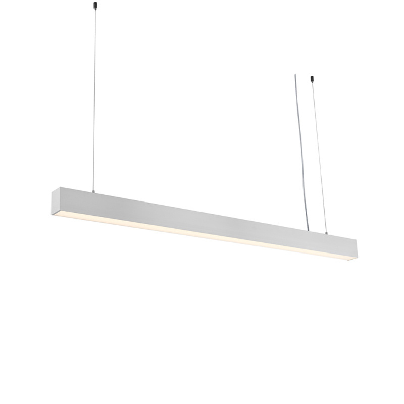 Low Price Cold White Light Aluminum Profile LED Pendant Lighting With Microprismatic Cover